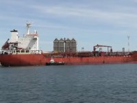 K Onset adlı Türk tankerinden tonlarca akaryakıt denize boşaldı