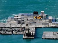 Pentagon, Gazze sahiline kurulacak geçici liman inşaatının bittiğini duyurdu