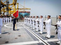 TCG Kınalıada gemisi Bangladeş'te