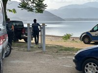 Eğirdir Gölü'nde bulunan el bombaları gölden temizlendi