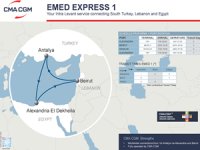 CMA CGM EMED 1 hizmetini başlatacak
