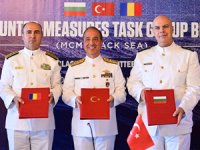 MCM Black Sea gemileri boğaza açıldı