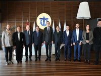 Tamer Kıran, Uzakdoğulu konuklarını ağırladı