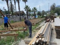 Bitez’deki tepki çeken kaçak platform sökülüyor!