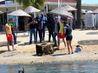 Deniz dibi temizliğinin ikinci etabı Gümbet’te yapıldı