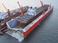 Sefine Tersanesi SFN Dock 3 ile ilk gemiyi havuzladı