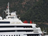 Lüks yat Lady Moura Marmaris'te