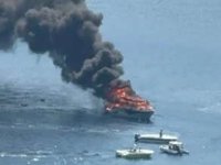 Bodrum’da tekne yangını: 1 kişi kurtarıldı