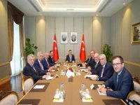 Tamer Kıran, Cihan Ergenç ve TOBB’dan Yılmaz ve Şimşek’e ziyaret