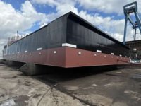 Gisan, İzmir Tersane Komutanlığı’na ait pontonu yeniledi