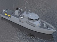 DEARSAN, Mayın Avlama Gemisi için sac kesti