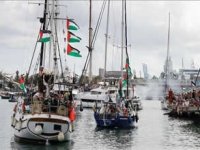 Gazze Yardım Filosu'na saldırı: İki gemi hasar gördü