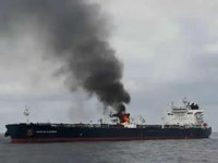 İsrail İHA'sı 27 kişinin bulunduğu bir tankeri vurdu