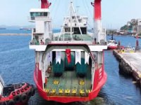 Marmara Denizi’nde gemi-ray taşımacılığı başladı