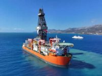 Yeni sondaj gemimiz West Draco Mersin'e demirledi