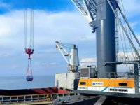 Atakaş Port, yeni mobil liman vinci devrede