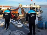 Muğla'da teknelere denetim: Kaçak ağlar yakalandı