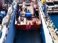 Tersan, iki otonom feribotu birden denize indirdi