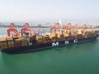 Dünyanın en büyük gemisi MSC IRINA MIP’a demirledi