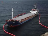 Kocaeli'de karaya oturan RAPİD adlı gemi kurtarıldı