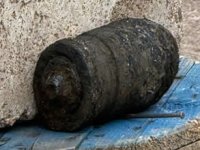 Şile kıyısına havan topu mermisi vurdu