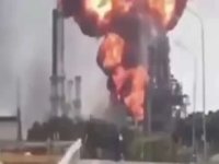 Venezuela’da petrol tesisi havaya uçtu