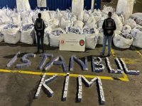 Ambarlı’da  94 milyonluk kaçak sigara yakalandı