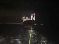 Çanakkale Boğazı'nda arızalanan gemi kurtarıldı