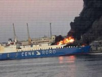 Odessa Limanı'nda Türk gemisi vuruldu