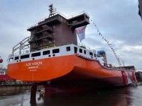 Sedef Tersanesi A2B VISION’ı denize indirdi