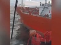 Marmara’da sürüklenen LPG tankeri kurtarıldı