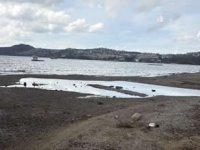 Bodrum’da korkutan görüntü: Deniz çekildi