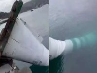 Fırtına Kireçburnu’nda deniz fenerini devirdi