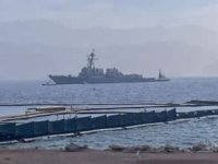 Amerikan destroyeri İsrail’in Eilat Limanı'nda