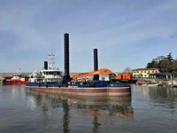 Mimar Sinan dip tarama gemisi Zonguldak Limanı’nda