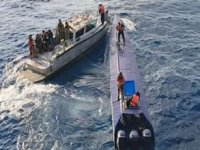 4 ton uyuşturucu taşıyan denizaltı yakalandı