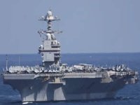 ABD'nin uçak gemisi USS Gerald R. Ford Girit'te