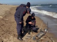 Karasu Sahili'nde İHA paniği! Ekipler alarma geçti