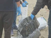 Dalgalar kıyıya sürükledi, polis alarma geçti!