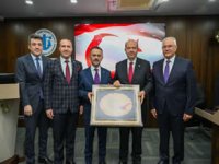 Cumhurbaşkanı Ersin Tatar, Deniz Ticaret Odası Kocaeli Şubesi’nde