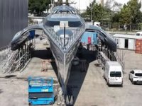 Dünyada sadece 2 tane olan trimaranlar bakım için Antalya'da