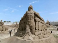 'Zaman Yolculuğu' temalı Kum Heykel Festivali başlıyor