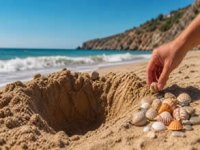 Plajlarda çukur kazmanın cezası dudak uçuklattı