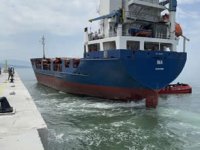 Alaplı Marmara Çimento Limanı'nda ilk yükleme heyecanı