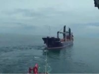 Marmara Denizi'nde arızalanan gemi kurtarıldı