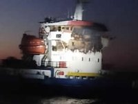 Karadeniz’de Türk gemisi vuruldu, 2 denizci yaralı!