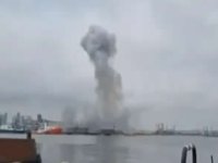 Köstence Limanı’nda insansız deniz aracı patladı