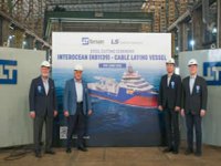 Tersan Tersanesi LS Marine Solution gemisinin inşasına başladı