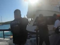 İzmir'de Sahil Güvenlik'ten tekneye narkotik operasyonu