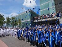 Piri Reis Üniversitesi'nde mezuniyet coşkusu vardı